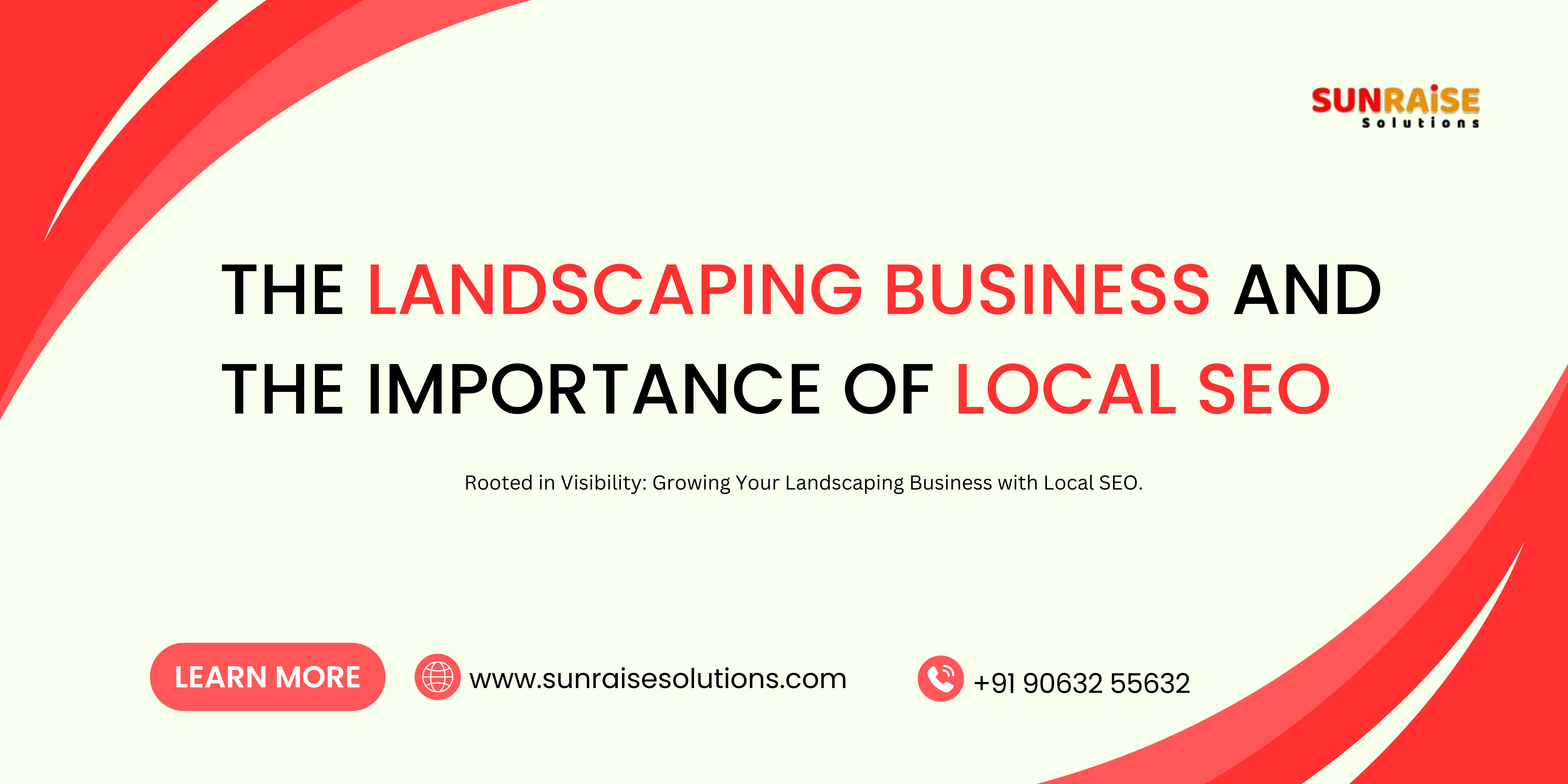 THE LANDSCAPING BUSINESS AND THE IMPORTANCE OF LOCAL SEO